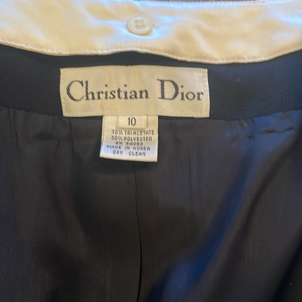 Christian Dior vintage cocktail jacket and skirt. - Picture 4 of 8